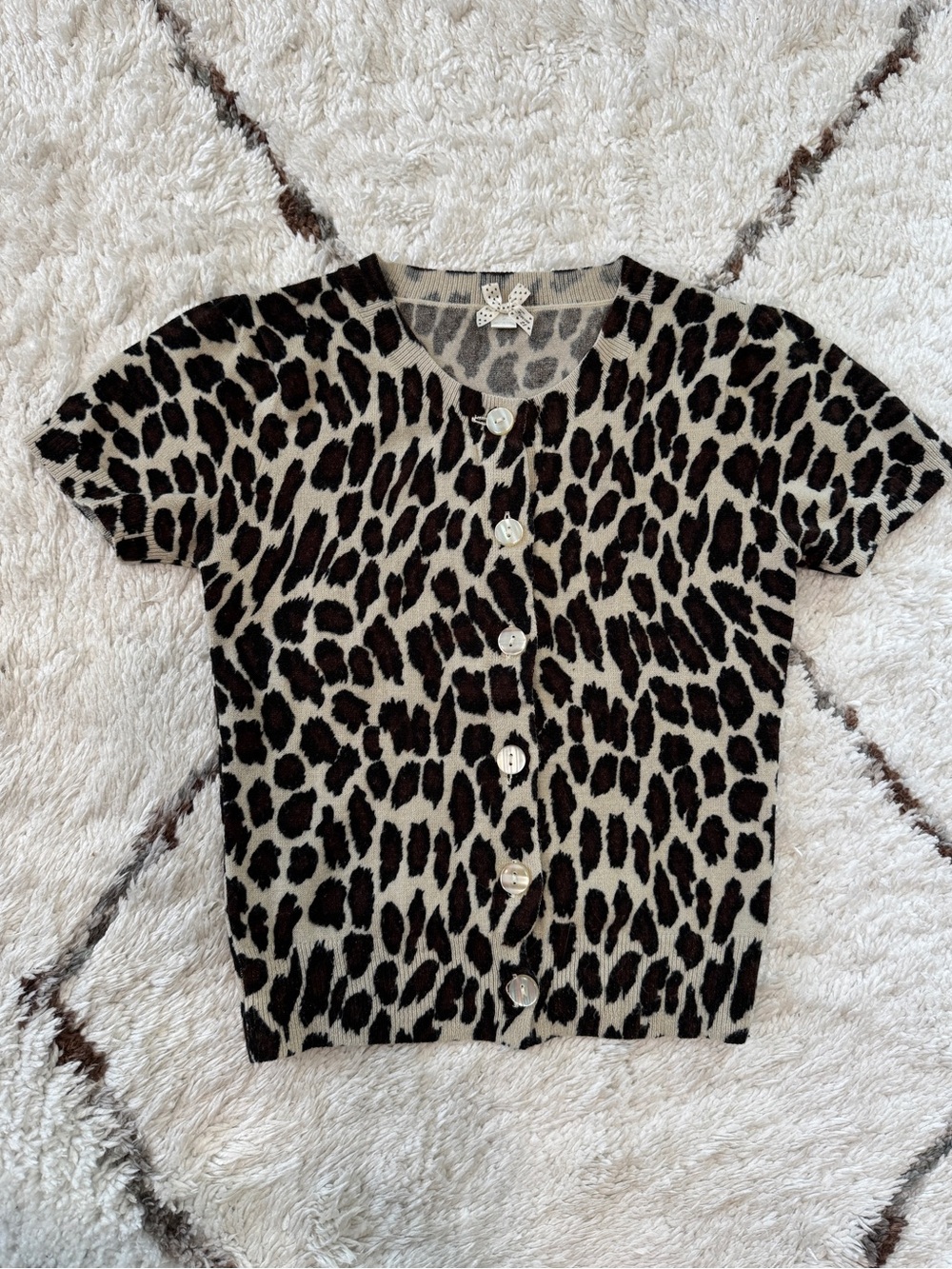Vintage F21 Short Sleeve Cardigan